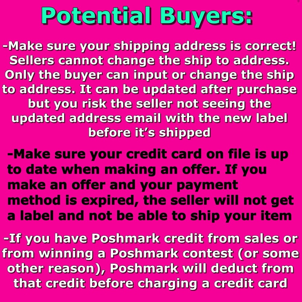 Shipping information and introduction to my closet - Picture 5 of 6